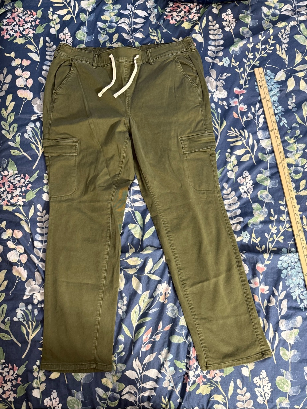 torrid Olive Cargo Jogger Pants with Drawstring Plus Size 2X